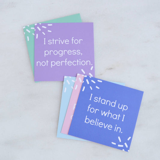 Encourage Positivity: Young Girl Affirmation Cards | Favorite Little Things