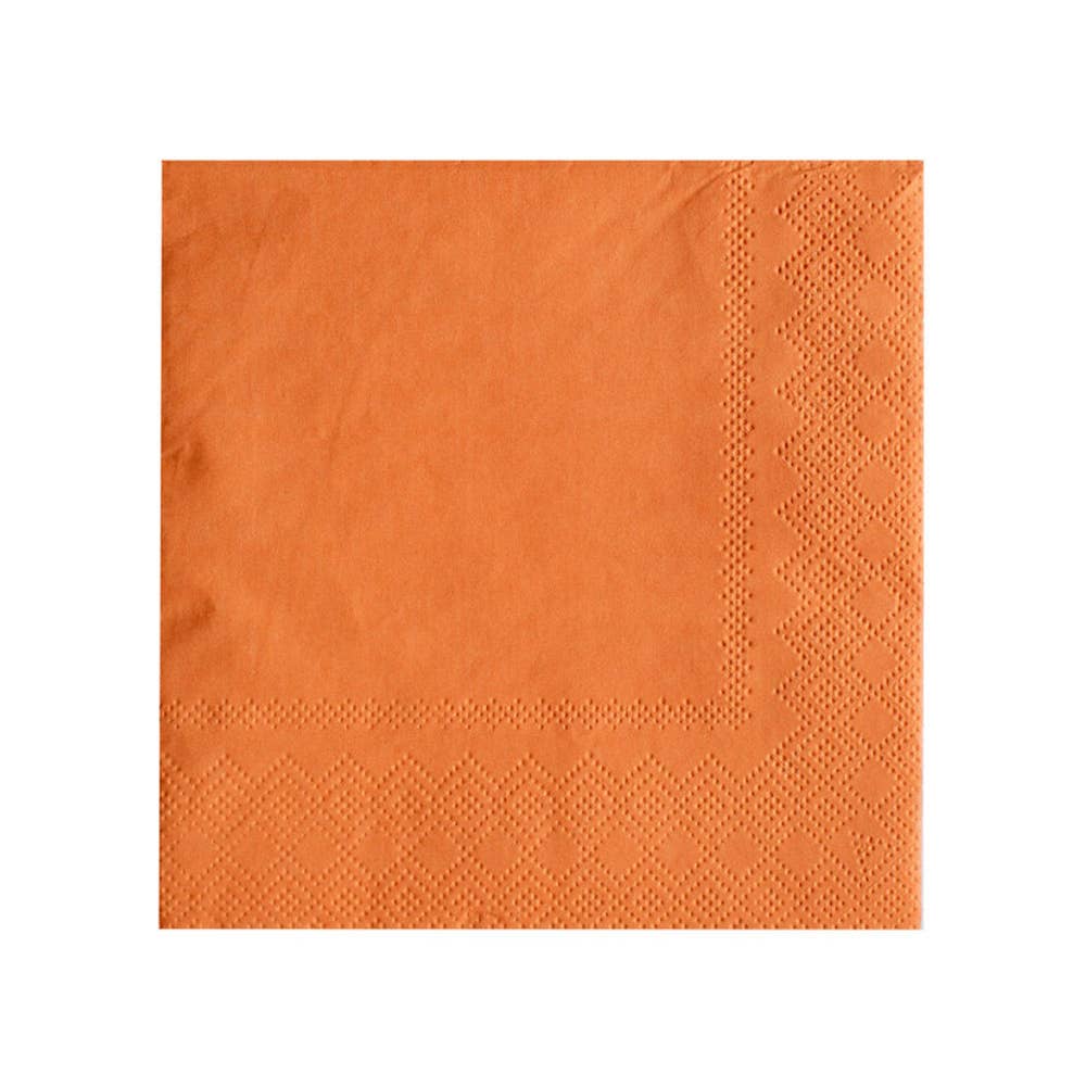 Shade Collection Apricot Color Large Size Paper Napkins | Favorite Little Things