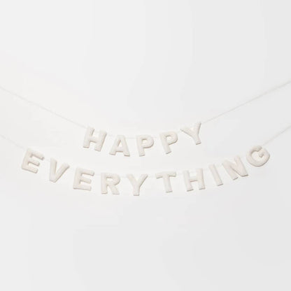 Happy Everything Felt Garland - Favorite Little Things Co