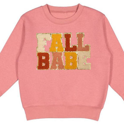 Fall Babe Kids Patch SweatshirtFairies Treat Cups - Favorite Little Things Co