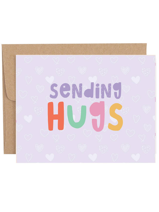 Sending Hugs Sympathy Greeting Card from Favorite Little Things
