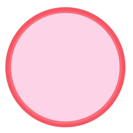 Pink and Strawberry Pink Paper Plates