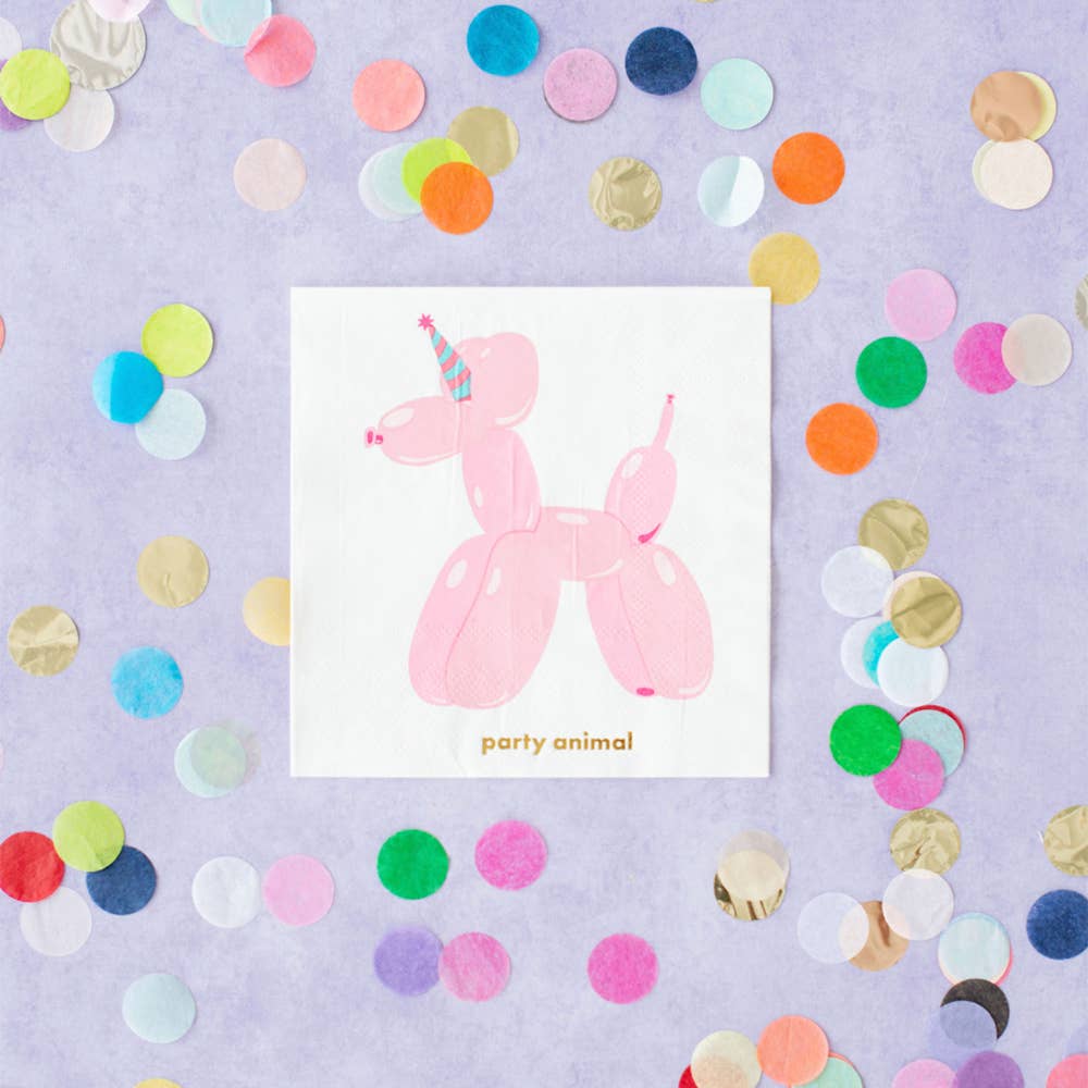 Witty "Party Animal" Cocktail Napkins | Favorite Little Things