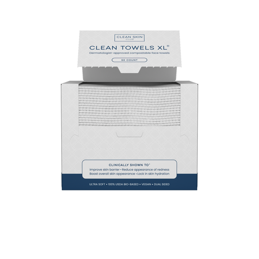Clean Towels XL, Disposable Face Towels, 50 Count