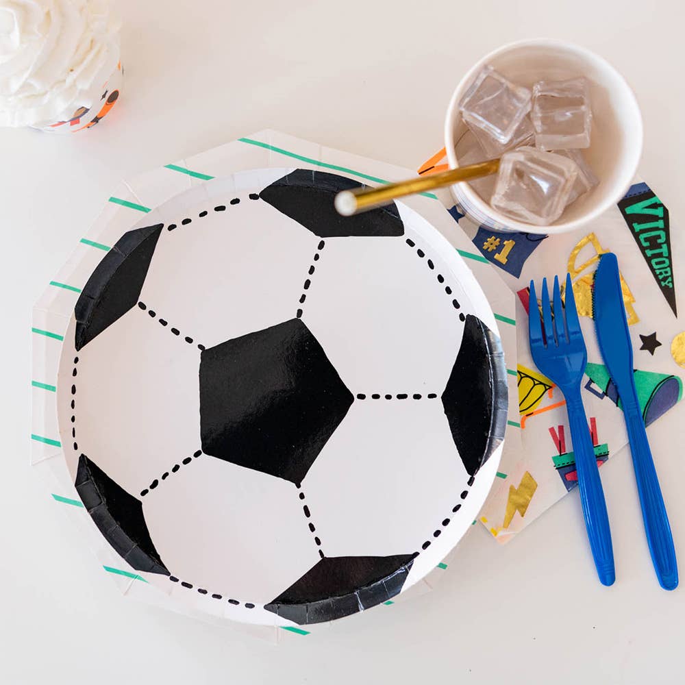 Good Sport Small Soccer Ball Plates - Favorite Little Things Co