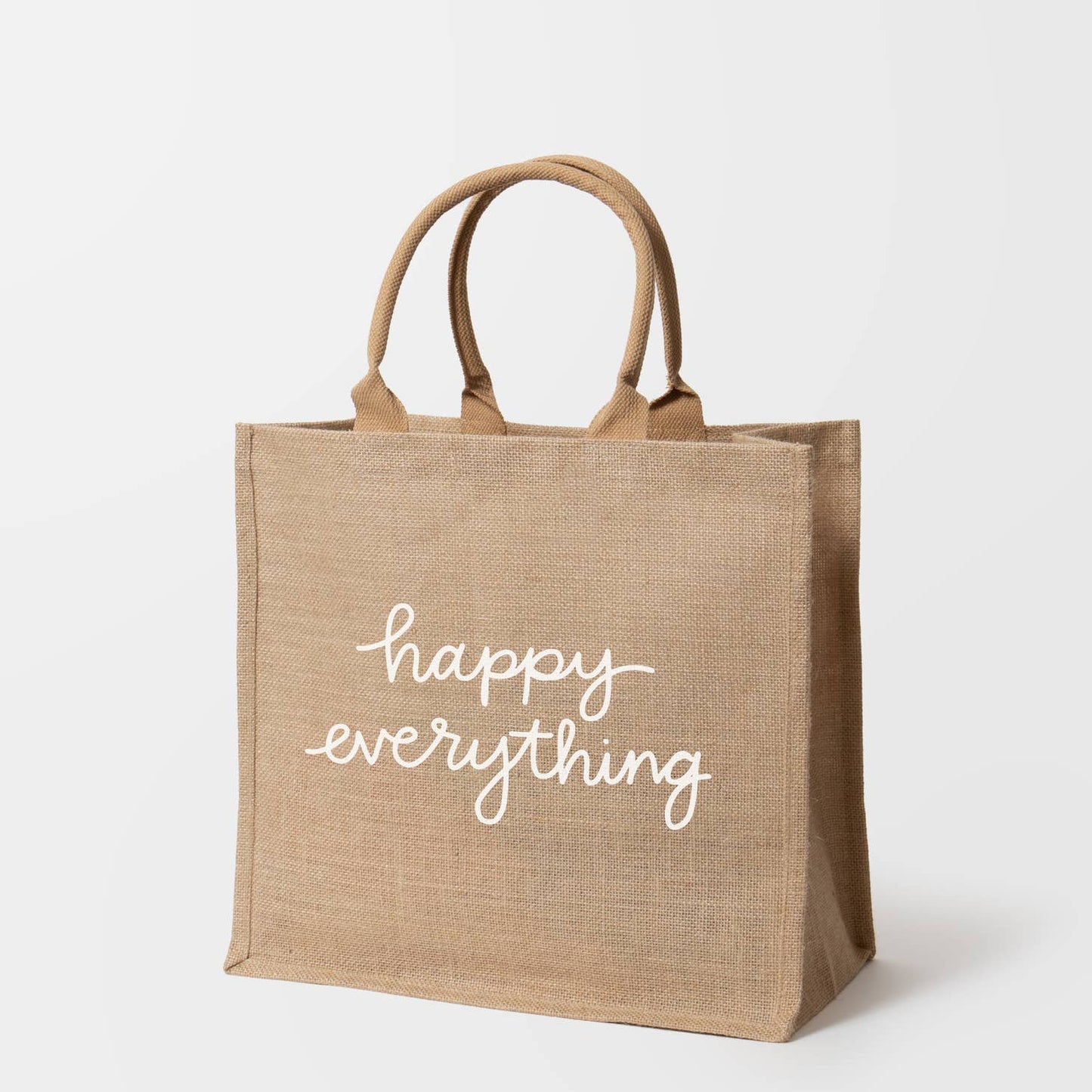 Large Reusable Shopping Tote - Happy Everything