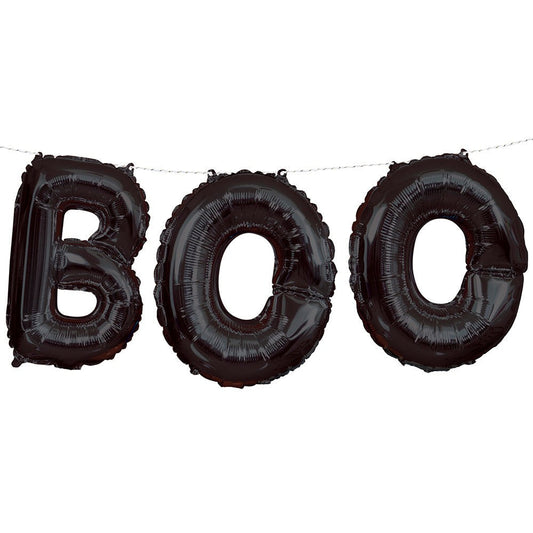 Boo Letter Balloon Banner Kit (Air Fill Only) - Favorite Little Things Co