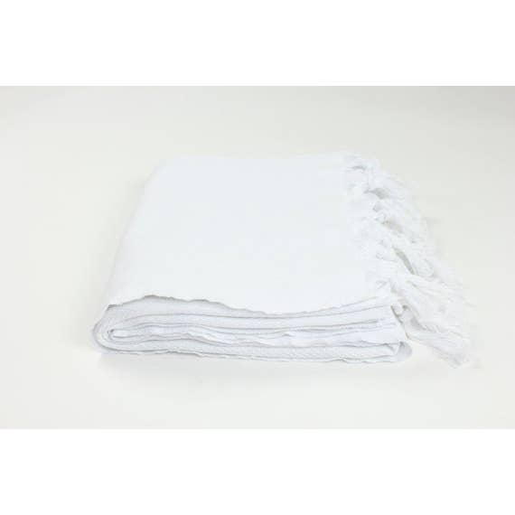 White Towels, White Plain & Printed Towels