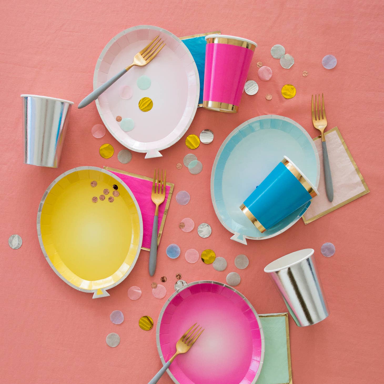 Balloon Plates, Mixed Pack - Favorite Little Things Co