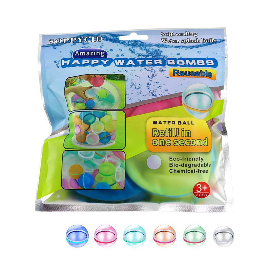 Eco-friendly Silicone Reusable Water Balloon Pack of 2 - Favorite Little Things