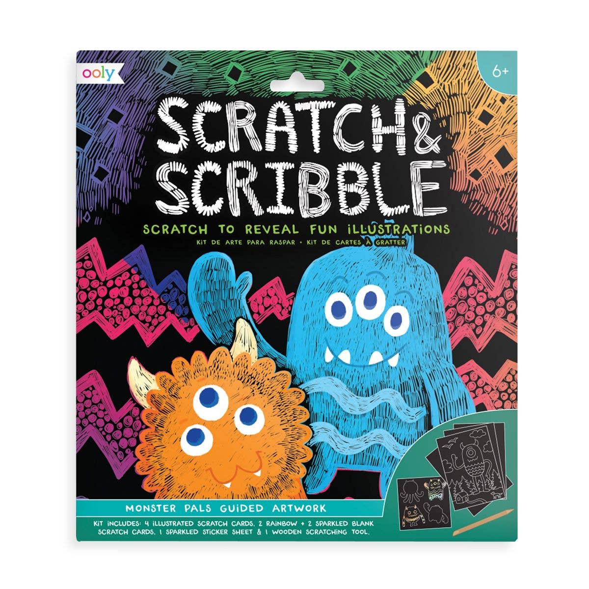 Scratch & Scribble Art Kit from Favorite Little Things