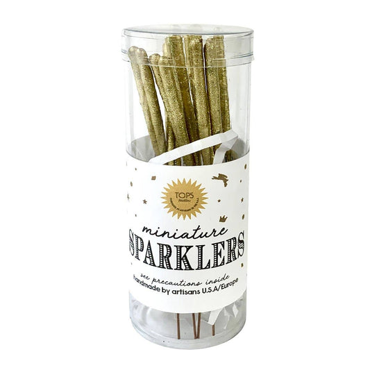 Gold Mini Sparklers in Tube - Favorite Little Things Co