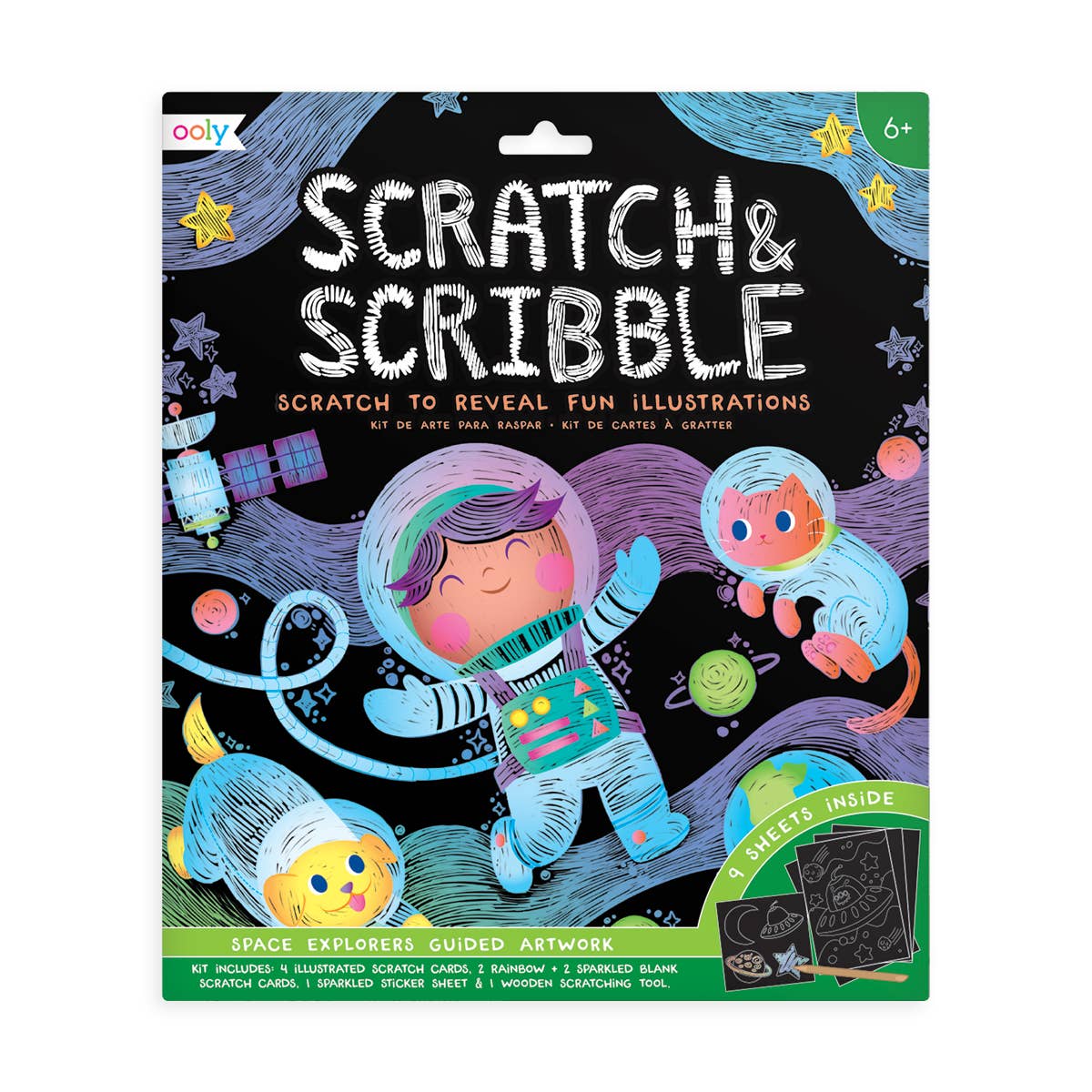 Scratch & Scribble Art Kit from Favorite Little Things