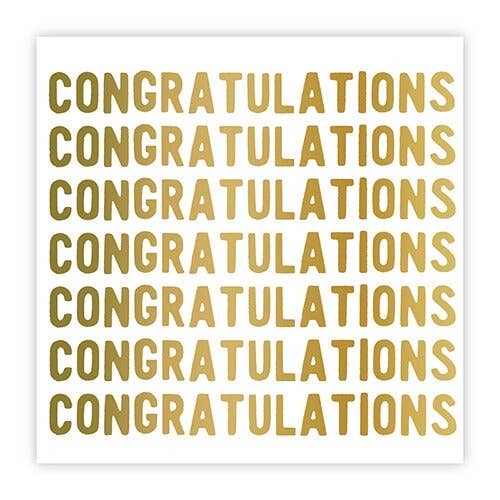 Congratulations Cocktail Napkins - Favorite Little Things Co