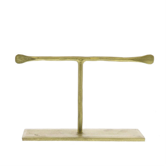 Forged Iron Jewelry T Stand Brass - Favorite Little Things Co